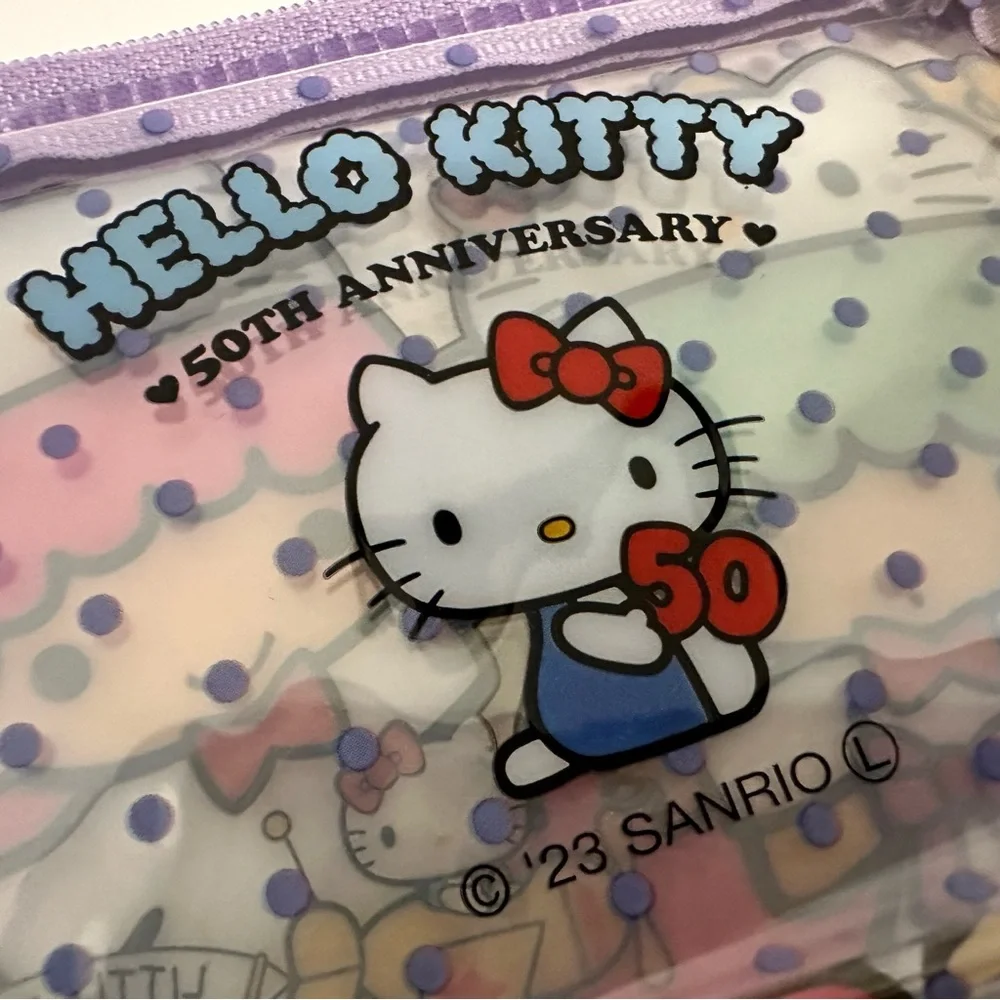 Hello Kitty Purple Mini Bag with Cartoon Design - Picture 4 of 6